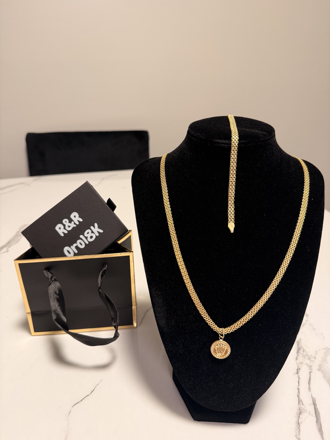 Cadena Tejido Chino – R&R ATL Jewelry 18K